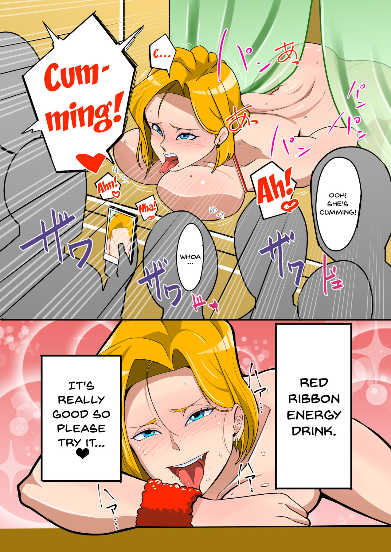 Hentai Manga Comic-Energy Drink Red Ribbon-v22m-Read-12